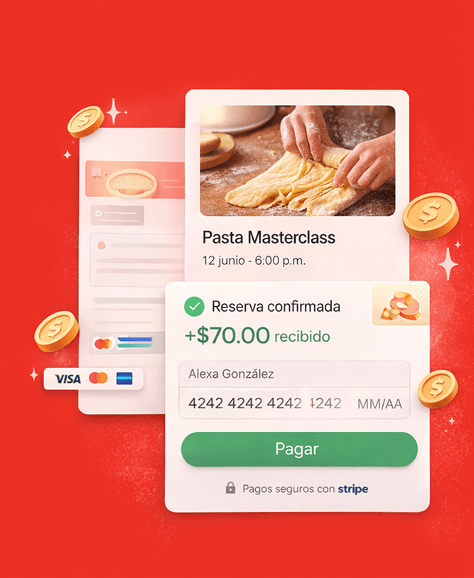 Vista de Spots en dispositivo móvil